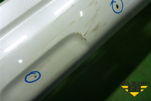 Бампер задний (до 2017г под парктроник) (5215960500) для Toyota Land Cruiser Prado(150) с 2009г (Ленд Крузер Прадо)