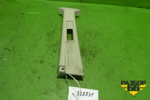 Обшивка стойки центральная верхняя левая (бежевый салон) (769149U000) для Nissan Note (Е11) с 2005-2013г (Нот)