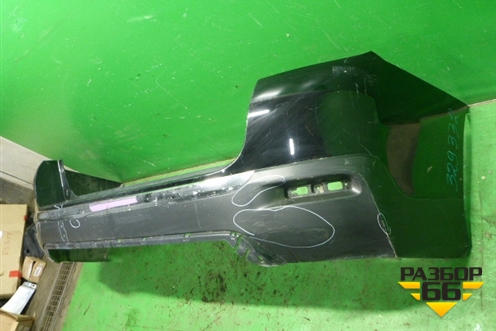 Бампер задний (5215948170) для Toyota Highlander с 2007-2013г (Хайлендер)