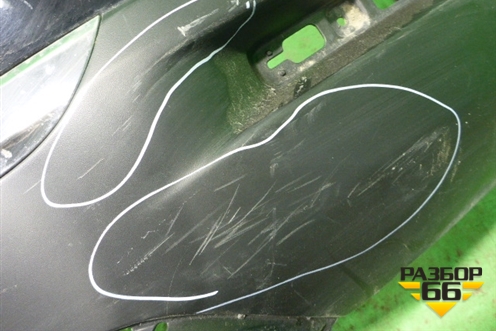 Бампер задний (5215948170) для Toyota Highlander с 2007-2013г (Хайлендер)