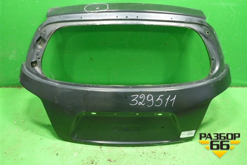 Дверь багажника без стекла (под спойлер новая) (95217510) для Chevrolet Aveo (Т300) с 2011г (Авео Т300)