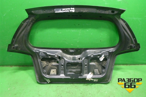 Дверь багажника без стекла (под спойлер новая) (95217510) для Chevrolet Aveo (Т300) с 2011г (Авео Т300)