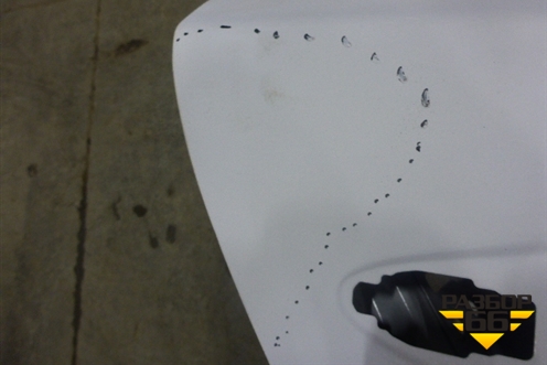 Дверь задняя правая (под накладку) (770042Y011) для Hyundai ix 35 с 2010г (Ай икс 35)