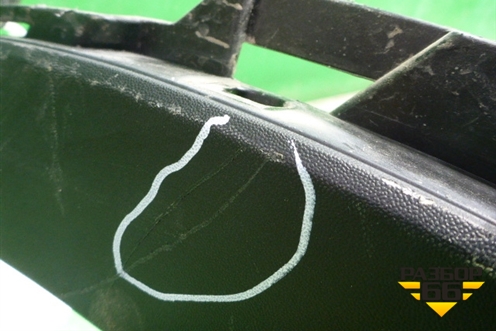 Бампер задний нижняя часть (после 2015г под парктроник) (866122W500) для Hyundai Santa Fe с 2012-2018г (Санта Фе)