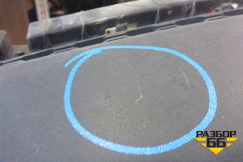 Бампер задний нижняя часть (до 2015г) (866122W000) для Hyundai Santa Fe с 2012-2018г (Санта Фе)