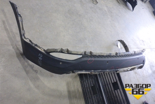 Бампер задний нижняя часть (до 2015 под парктроник) (866122W000) для Hyundai Santa Fe с 2012-2018г (Санта Фе)