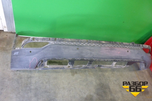 Бампер задний нижняя часть (до 2015г под парктроник) (866122W000) для Hyundai Santa Fe с 2012-2018г (Санта Фе)