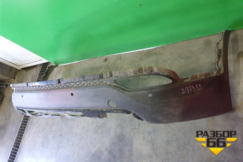 Бампер задний нижняя часть (до 2015г под парктроник) (866122W000) для Hyundai Santa Fe с 2012-2018г (Санта Фе)