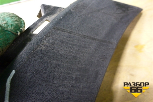 Бампер задний нижняя часть (до 2015г под парктроник) (866122W000) для Hyundai Santa Fe с 2012-2018г (Санта Фе)