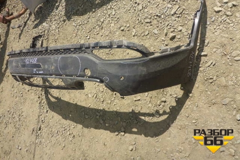 Бампер задний нижняя часть (до 2015г под парктроник) (866122W000) для Hyundai Santa Fe с 2012-2018г (Санта Фе)