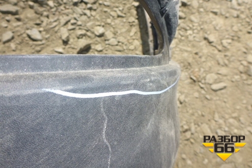 Бампер задний нижняя часть (до 2015г под парктроник) (866122W000) для Hyundai Santa Fe с 2012-2018г (Санта Фе)