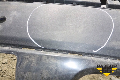 Бампер задний нижняя часть (до 2015г под парктроник) (866122W000) для Hyundai Santa Fe с 2012-2018г (Санта Фе)