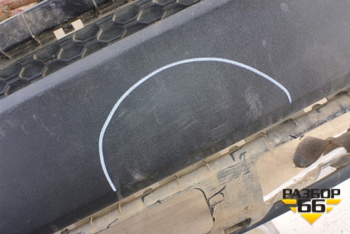 Бампер задний нижняя часть (до 2015г) (866122W000) для Hyundai Santa Fe с 2012-2018г (Санта Фе)