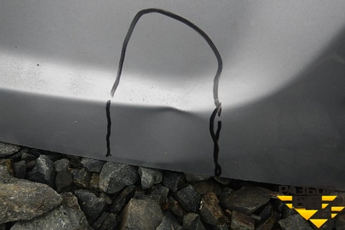 Дверь багажника без стекла (737002B100) для Hyundai Santa Fe с 2005-2012г (Санта Фе)