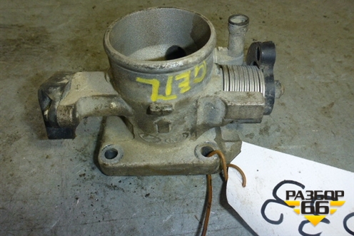 Заслонка дроссельная механическая для Hyundai Getz с 2002г (Гетц)