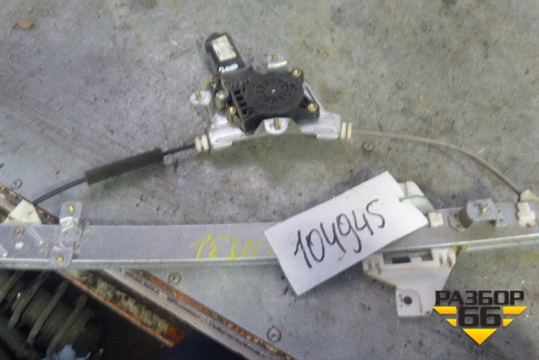 Стеклоподъёмник электрический задний левый для Hyundai Aсcent с 2000г (Акцент)