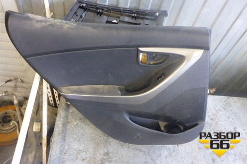 Обшивка двери задней левой под электрику (833103X100) для Hyundai Elantra 5 с 2010-2016г (Элантра)