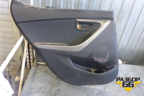 Обшивка двери задней левой под электрику (833103X100) для Hyundai Elantra 5 с 2010-2016г (Элантра)