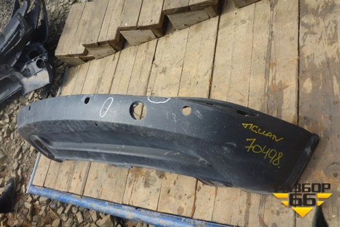 Бампер задний нижняя часть (под парктроник) (5N0807521) для Volkswagen Tiguan с 2007-2011г (Тигуан)