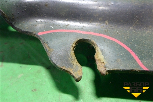 Кронштейн подножки  (левый) (1431584) для Scania 5 R Series с 2004-2016г