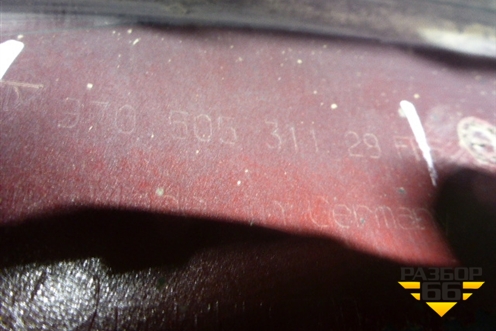 Бампер передний (под парктроник и омыватели) (97050531129F) для Porsche Panamera с 2009-2016г (Панамера)