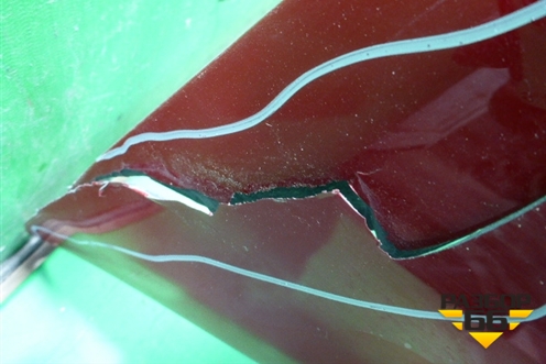 Бампер передний (под парктроник и омыватели) (97050531129F) для Porsche Panamera с 2009-2016г (Панамера)