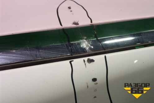 Бампер задний (без юбки до 2012г под парктроник) (3C8807421) для Volkswagen Passat-CC с 2008г (Пассат ЦЦ)