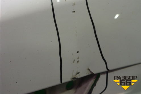 Бампер задний (без юбки до 2012г под парктроник) (3C8807421) для Volkswagen Passat-CC с 2008г (Пассат ЦЦ)