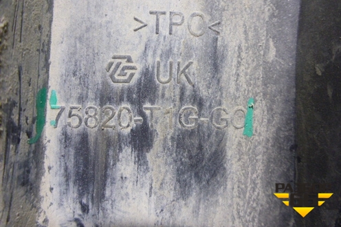 Брызговик задний правый (75820T1GG0) для Honda CR-V(RM) с 2012г (ЦРВ СРВ) 