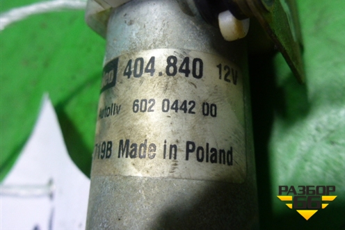 Моторчик регулировки ремня безопасности (левый) (602044200) для Audi A8 с 2002-2010г (А8)