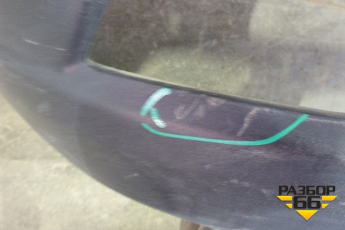 Бампер задний нижняя часть (под парктроник) для Opel Mokka c 2013г (Мокка)