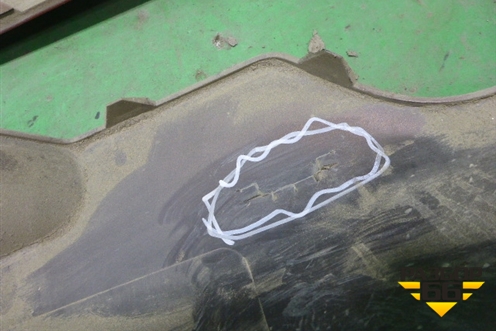 Бампер задний (3-х дверный хэтчбек) (86611A2300) для Kia Ceed с 2012-2018г (Сид 2)