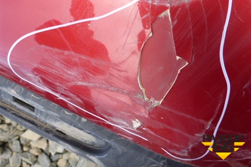 Бампер задний (под парктроник) для Land Rover Freelander 2 с 2007г (Фрилендер)