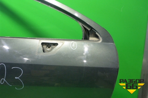 Дверь передняя правая для Peugeot 407 с 2004г
