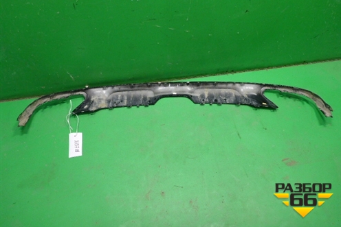 Накладка заднего бампера (на юбку) (A2928840090) для Mercedes Benz GLE-Klass (купе) C292 с 2015г (ГЛЕ)