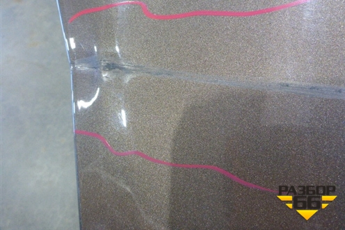 Дверь задняя правая (41527238696) для BMW X3 F25 с 2010-2017г (Х3 Ф25)