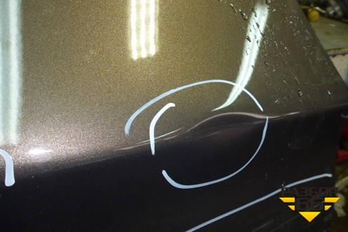 Дверь задняя правая (41527238696) для BMW X3 F25 с 2010-2017г (Х3 Ф25)