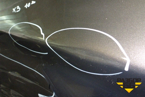 Дверь задняя правая (41527238696) для BMW X3 F25 с 2010-2017г (Х3 Ф25)