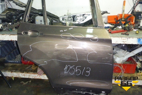 Дверь задняя правая (41527238696) для BMW X3 F25 с 2010-2017г (Х3 Ф25)