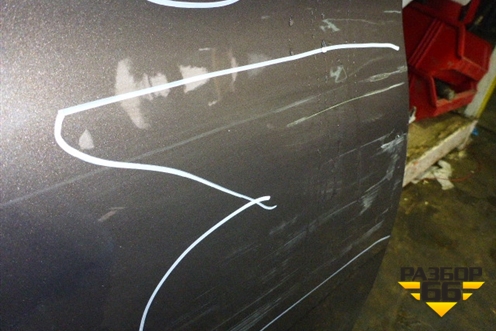 Дверь задняя правая (41527238696) для BMW X3 F25 с 2010-2017г (Х3 Ф25)