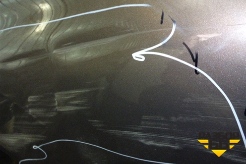 Дверь задняя правая (41527238696) для BMW X3 F25 с 2010-2017г (Х3 Ф25)