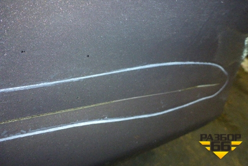 Дверь задняя правая (41527238696) для BMW X3 F25 с 2010-2017г (Х3 Ф25)