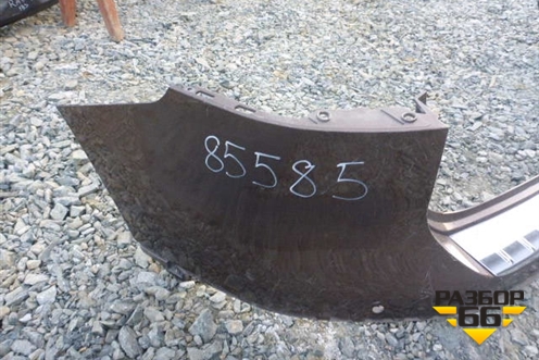 Бампер задний (без юбки до 2015г под парктроник) для Volkswagen Touareg с 2010-2018г (Туарег)