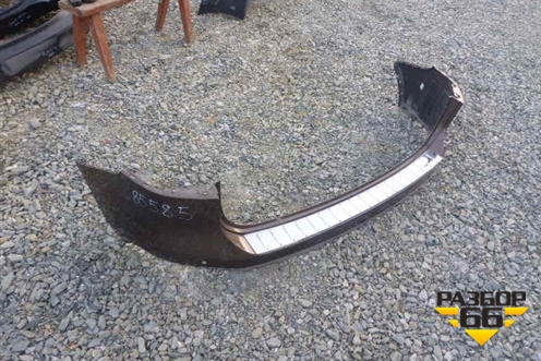 Бампер задний (без юбки до 2015г под парктроник) для Volkswagen Touareg с 2010-2018г (Туарег)