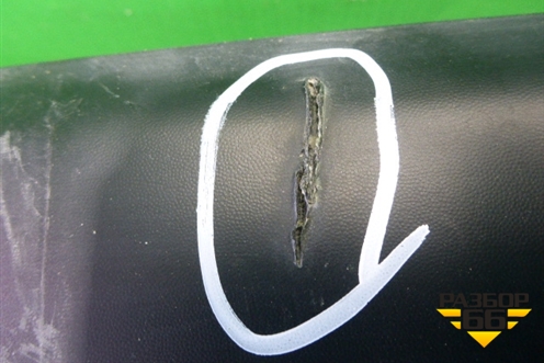 Юбка переднего бампера (до 2015г 2.4л) (71102T0AZY00) для Honda CR-V(RM) с 2012г (ЦРВ СРВ) 