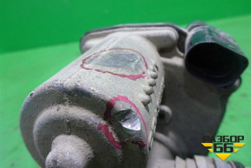 Заслонка дроссельная электрическая (03D133062) для Skoda Fabia с 2007-2014г (Фабия)