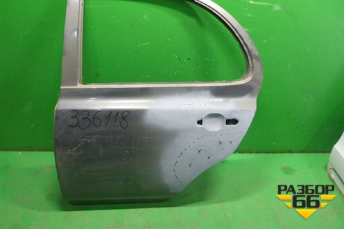 Дверь задняя левая (82101AX130) для Nissan Micra (К12Е) с 2002-2010г (Микра)