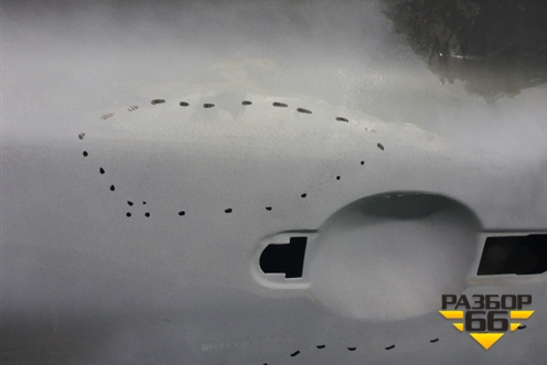 Дверь задняя левая (82101AX130) для Nissan Micra (К12Е) с 2002-2010г (Микра)