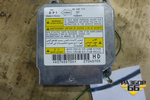 Блок управления AIR BAG для Chevrolet Aveo (T200) с 2003-2008 (Авео Т200)