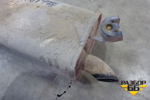 Глушитель задняя часть для Chevrolet Aveo (T200) с 2003-2008 (Авео Т200)